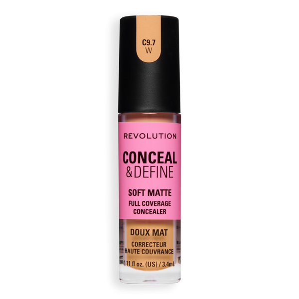 Revolution Beauty Conceal & Define Soft Matte Full Coverage Concealer #3