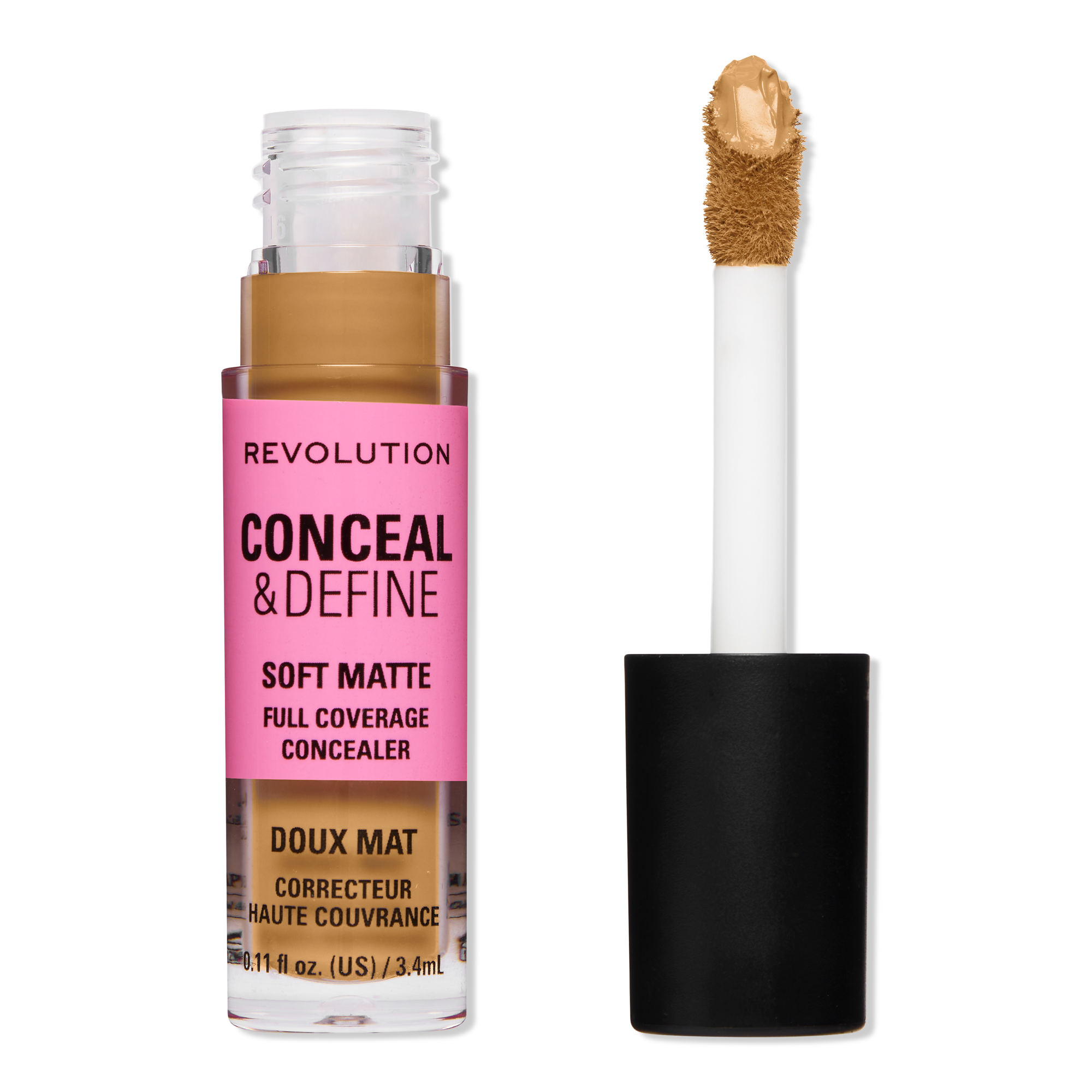 Revolution Beauty Conceal & Define Soft Matte Full Coverage Concealer #1