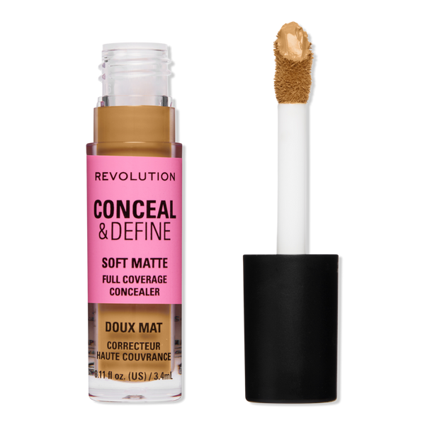 Revolution Beauty Conceal & Define Soft Matte Full Coverage Concealer #1