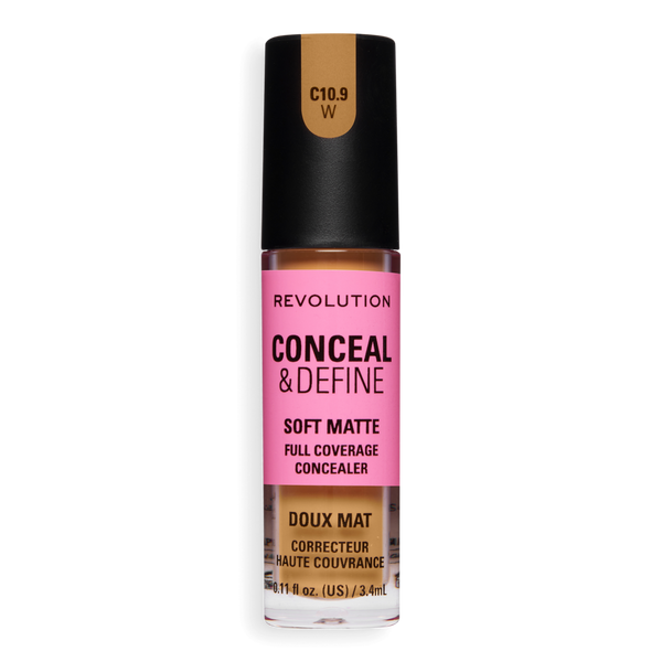 Revolution Beauty Conceal & Define Soft Matte Full Coverage Concealer #3
