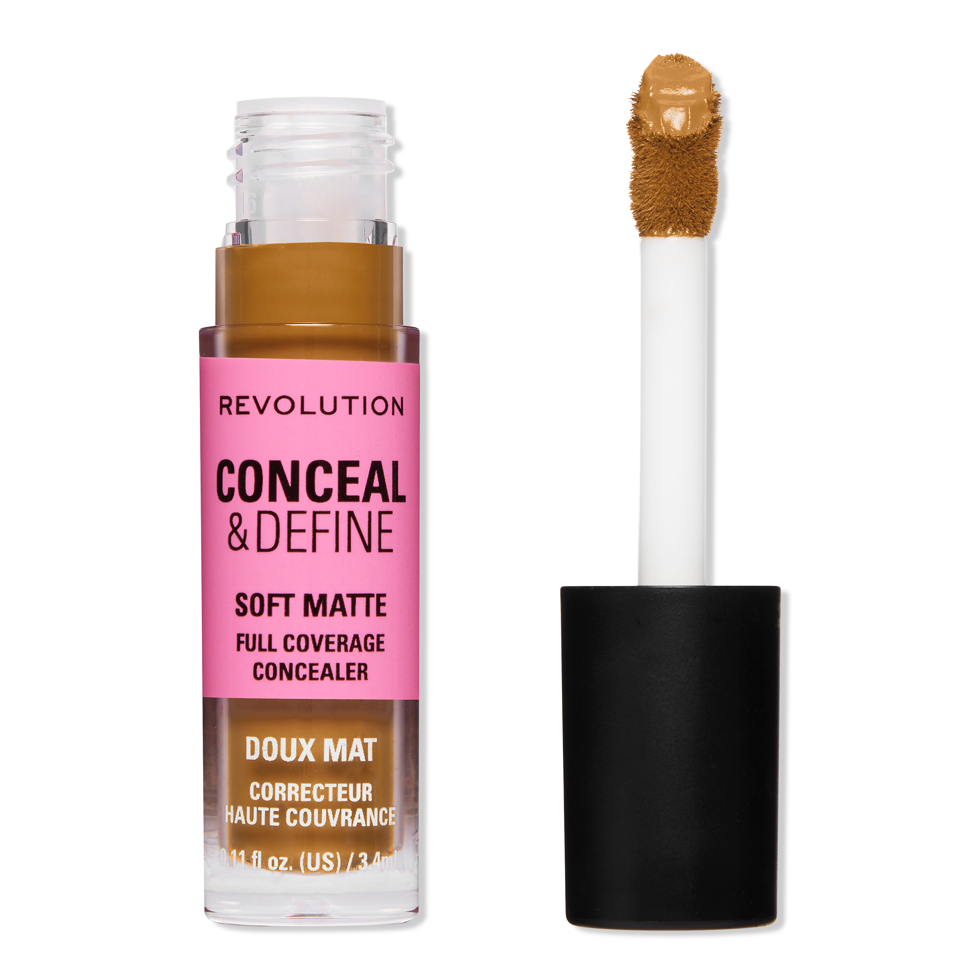 Revolution Beauty Conceal & Define Soft Matte Full Coverage Concealer #1