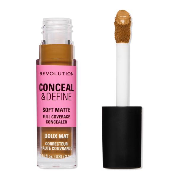 Revolution Beauty Conceal & Define Soft Matte Full Coverage Concealer #1