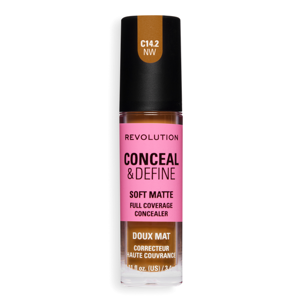 Revolution Beauty Conceal & Define Soft Matte Full Coverage Concealer #3