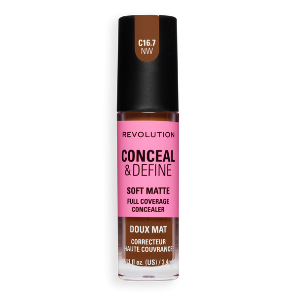 Revolution Beauty Conceal & Define Soft Matte Full Coverage Concealer #3