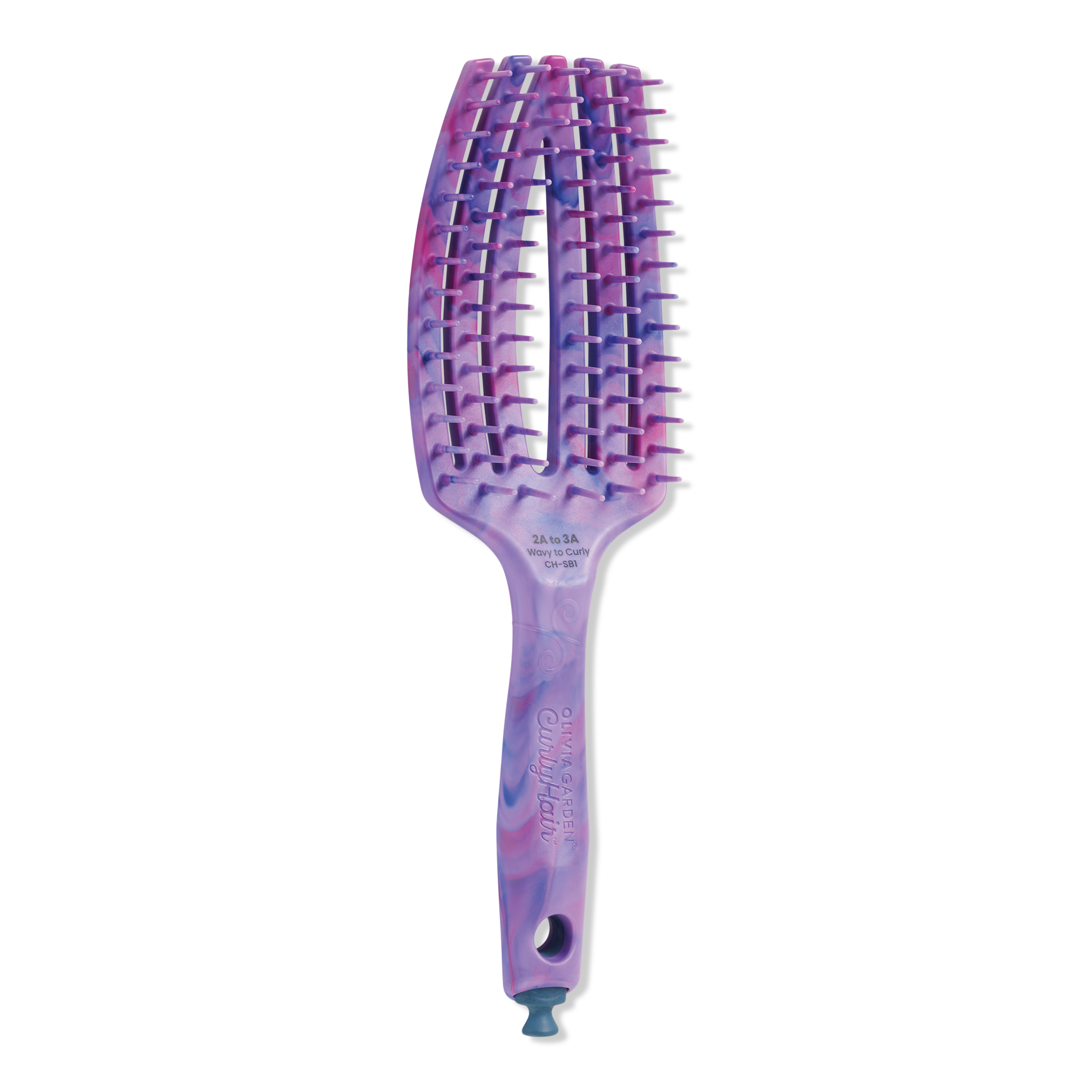 Olivia Garden CurlyHair Splash Single Bristle Vented Brush #1