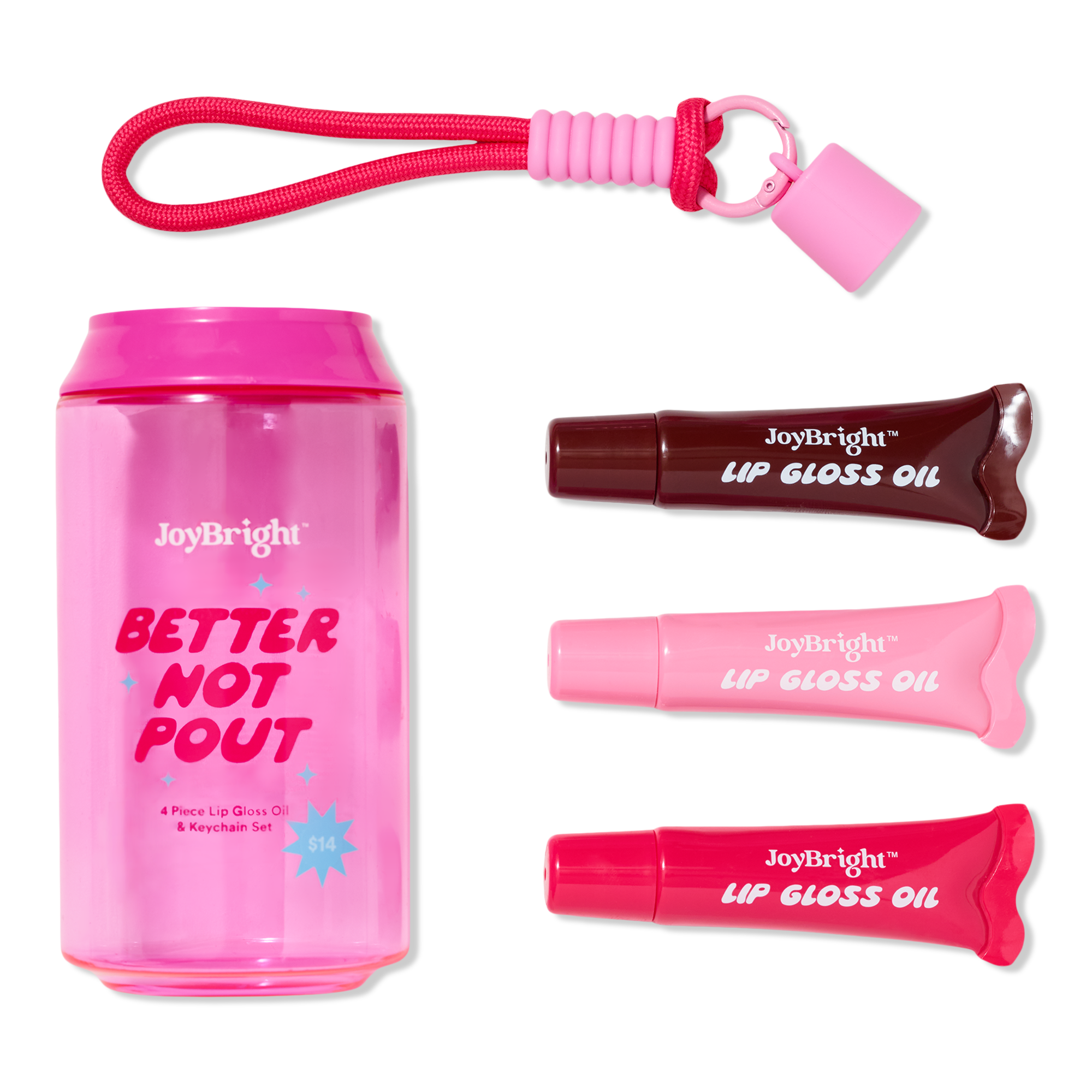 Набор масел-блесков для губ JoyBright by Ulta Beauty Better Not Pout — фото 1
