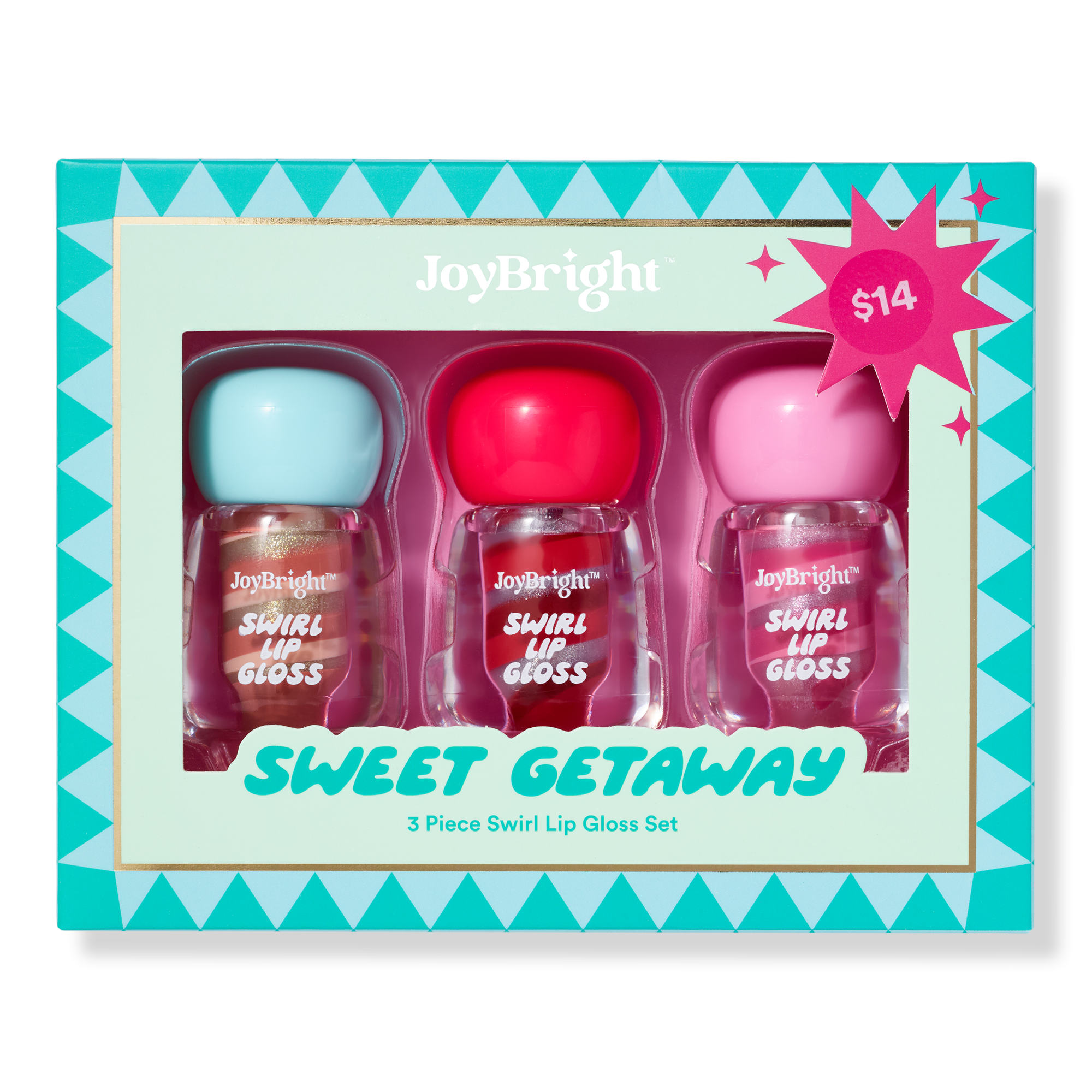 Набор для губ JoyBright by Ulta Beauty Sweet Escape Lip Swirl — фото 1