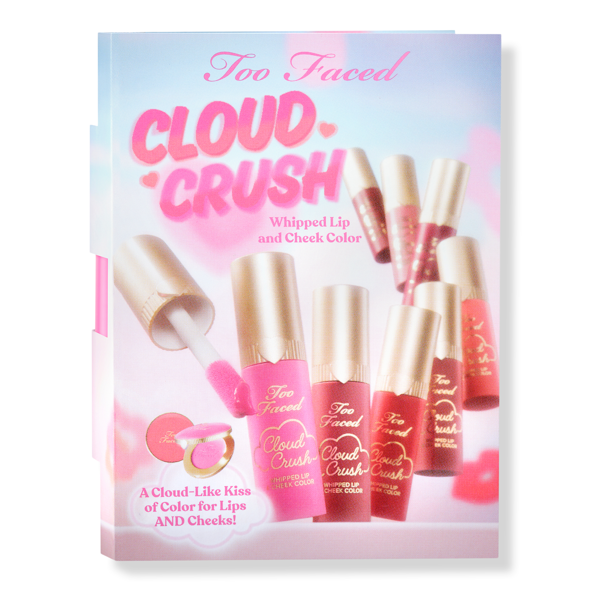 Too Faced Free Cloud Crush Whipped Lip & Cheek deluxe with $30 shipped brand purchase #1