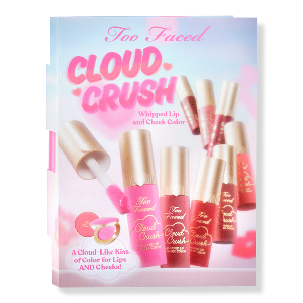 Too Faced Free Cloud Crush Whipped Lip & Cheek deluxe with $30 shipped brand purchase #1