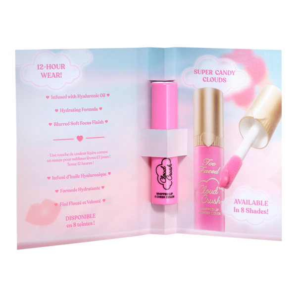 Too Faced Free Cloud Crush Whipped Lip & Cheek deluxe with $30 shipped brand purchase #2
