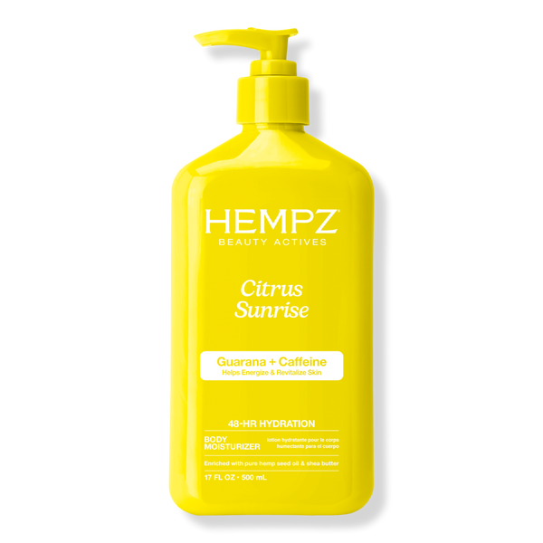 Hempz Citrus Sunrise Body Moisturizer with Guarana + Caffeine #1