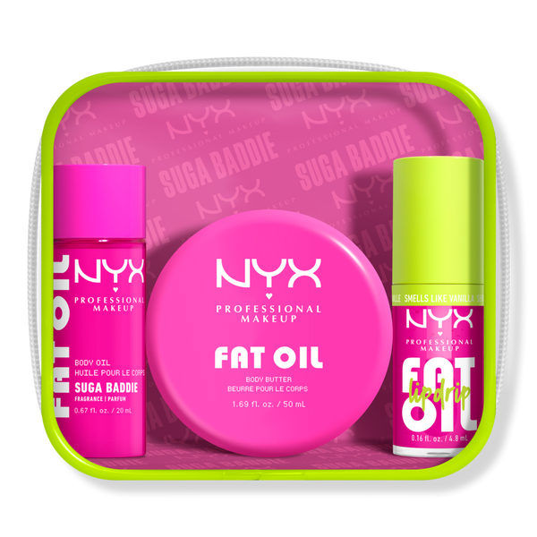 NYX Professional Makeup Fat Oil Lip Drip and Body Kit - Suga Baddie #1