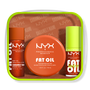 NYX Professional Makeup Fat Oil Lip Drip and Body Kit - Caramelt Mami