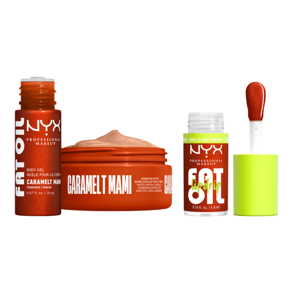 NYX Professional Makeup Fat Oil Lip Drip and Body Kit - Caramelt Mami #3