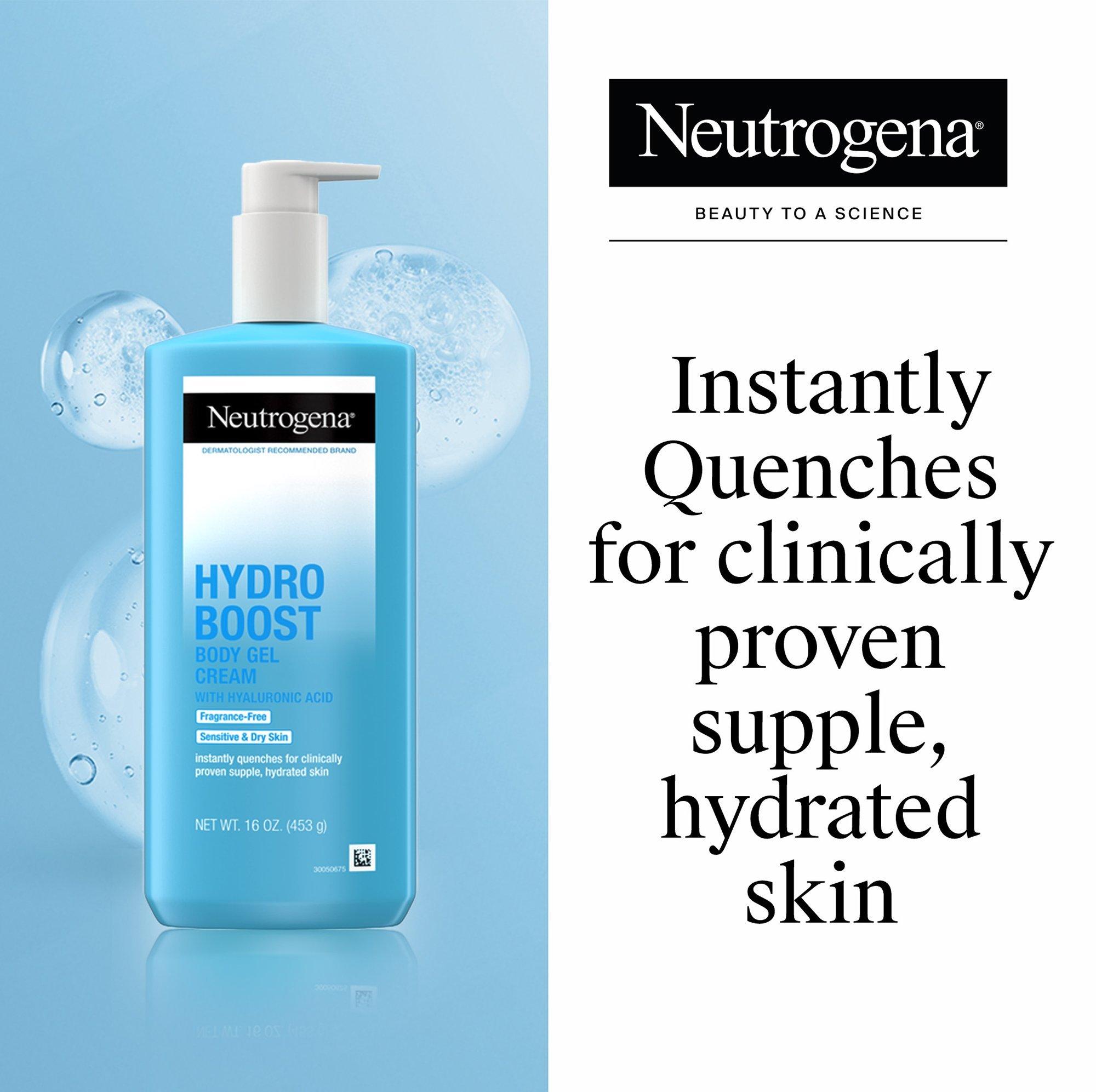 Увлажняющий крем для тела без отдушки Neutrogena Hydro Boost — фото 2
