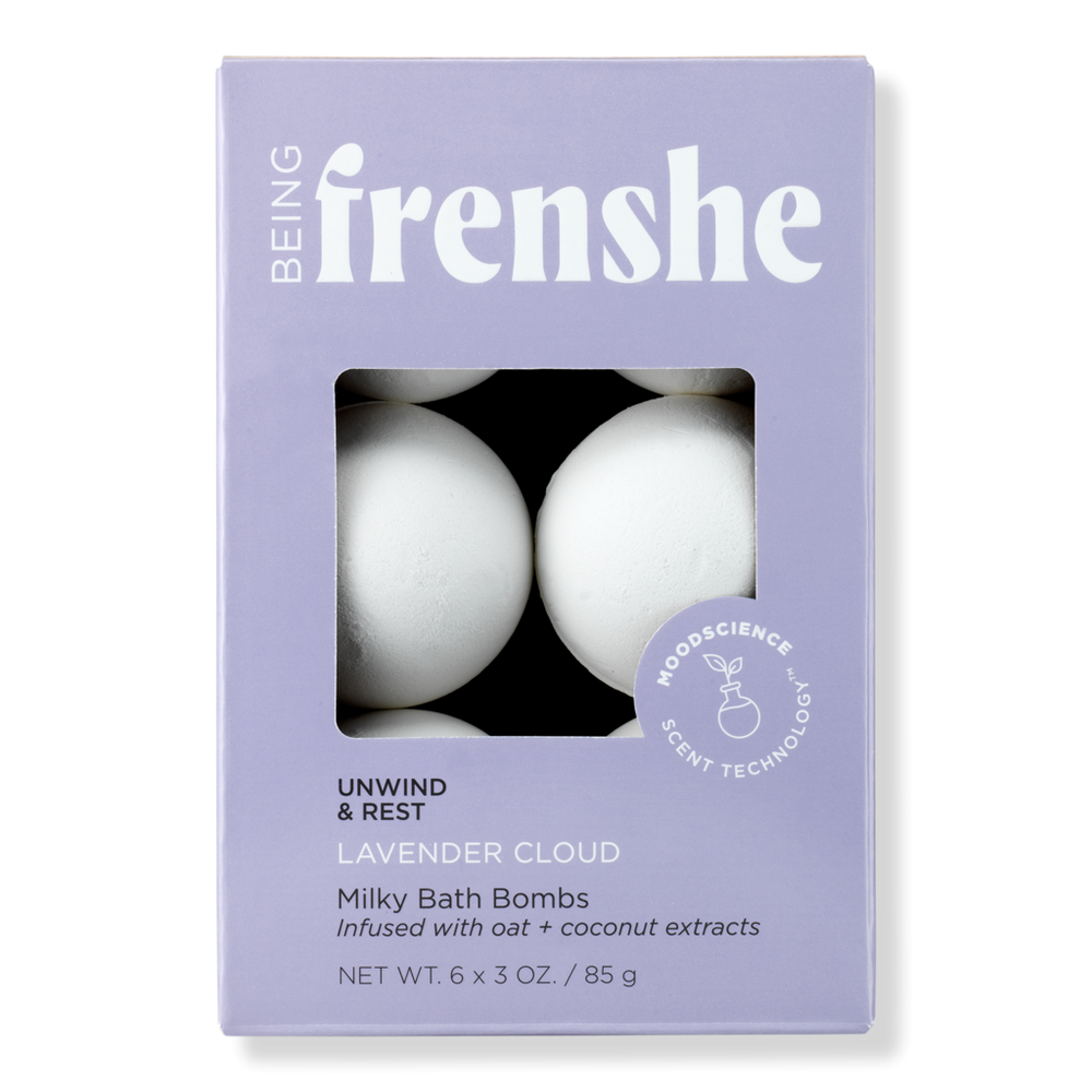 Being Frenshe Milky Moisturizing Fresh Scented Bath Bomb Set - Lavender Cloud