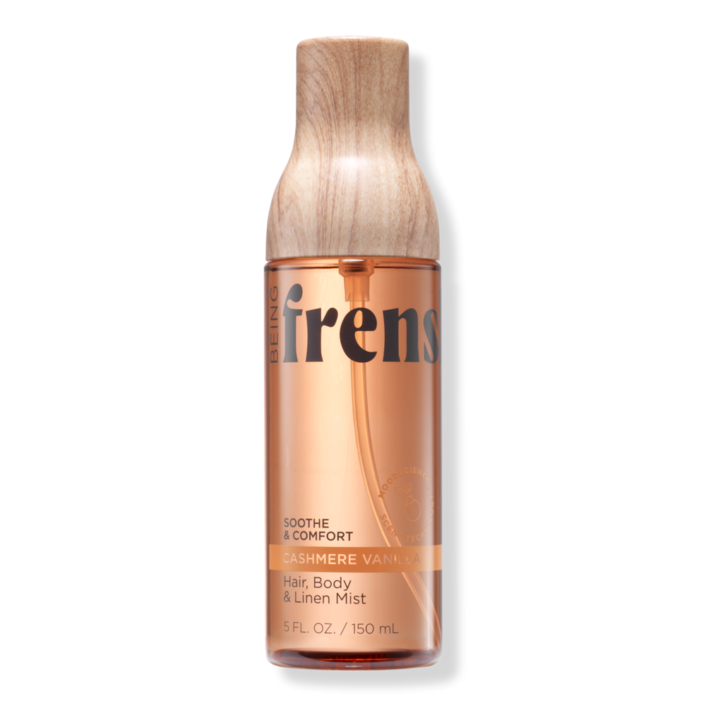 Being Frenshe Cashmere Vanilla Hair, Body & Linen Mist with Essential Oils - 5 oz
