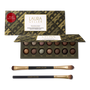 LAURA GELLER The Delectables: Earthy Essentials Eyeshadow Palette & 2 Piece Eye Brush Set