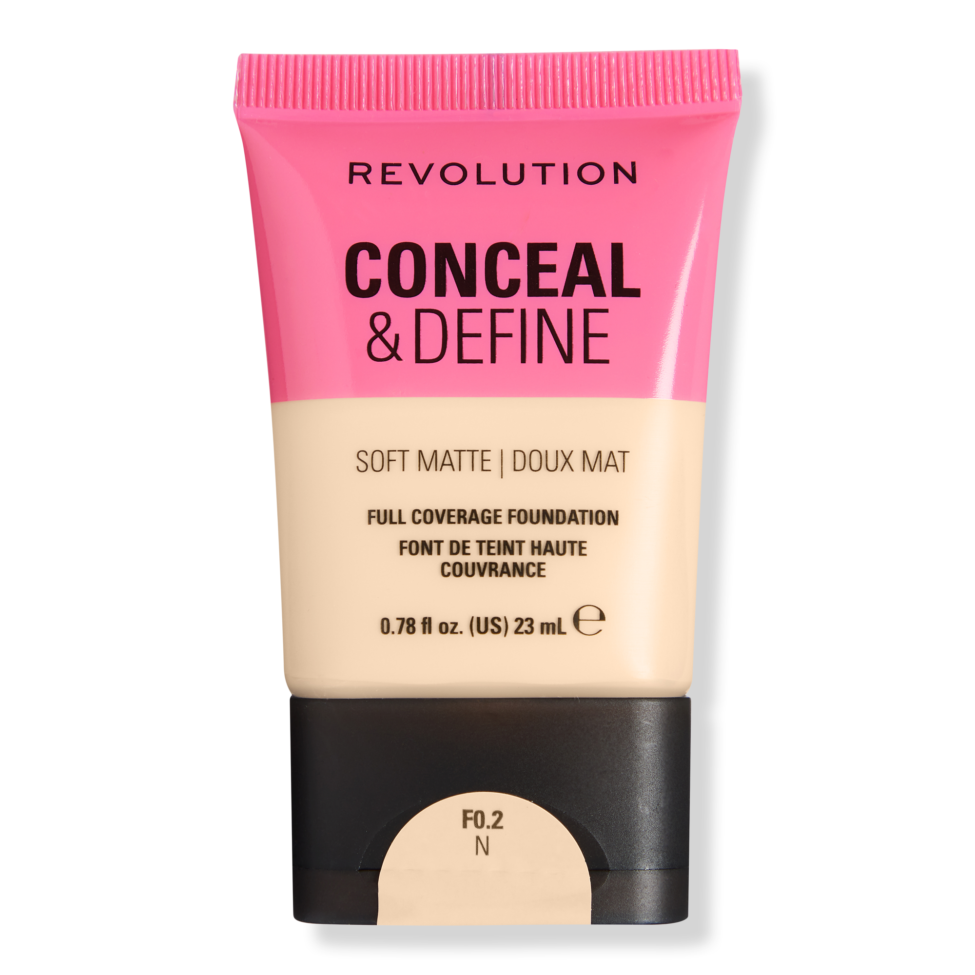 Revolution Beauty Conceal & Define Soft Matte Full Coverage Foundation #1