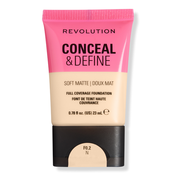 Revolution Beauty Conceal & Define Soft Matte Full Coverage Foundation #1