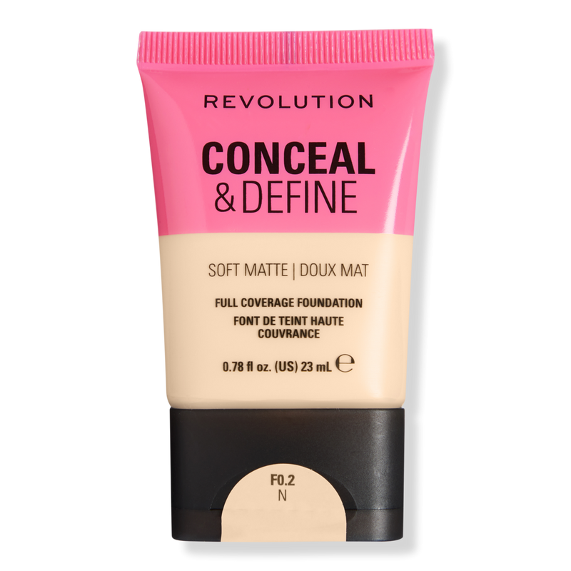 Revolution Beauty - F0.2N Conceal & Define Soft Matte Full