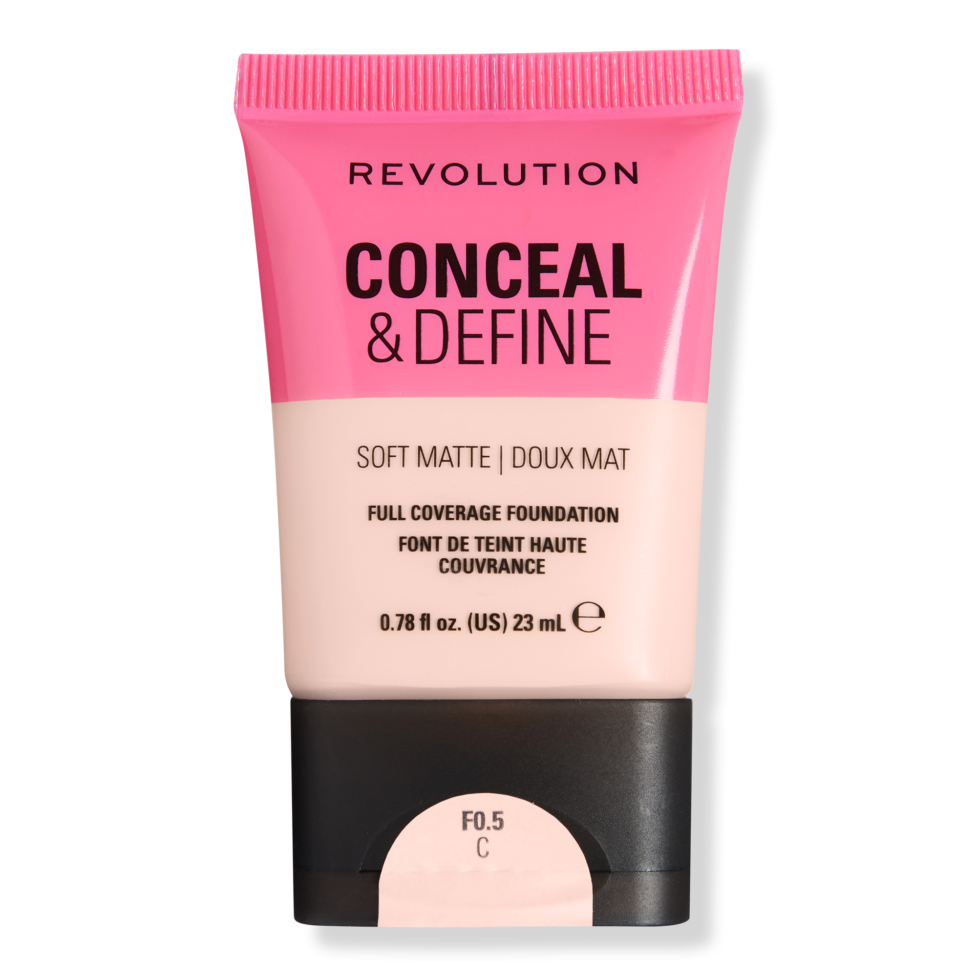 Revolution Beauty Conceal & Define Soft Matte Full Coverage Foundation #1