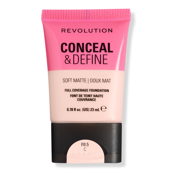 Revolution Beauty Conceal & Define Soft Matte Full Coverage Foundation #1