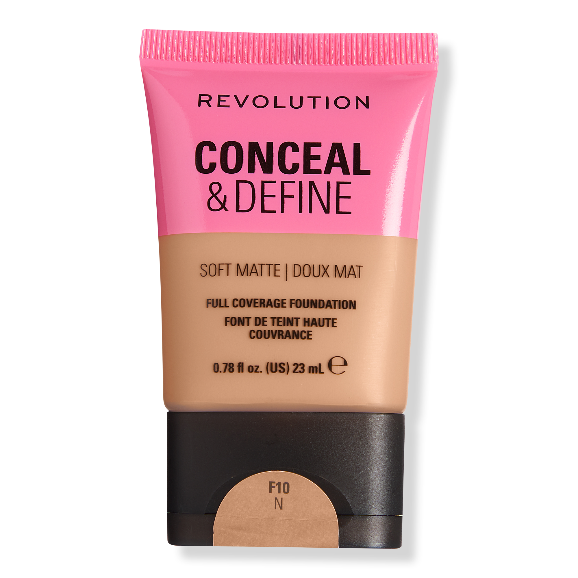 Revolution Beauty Conceal & Define Soft Matte Full Coverage Foundation #1