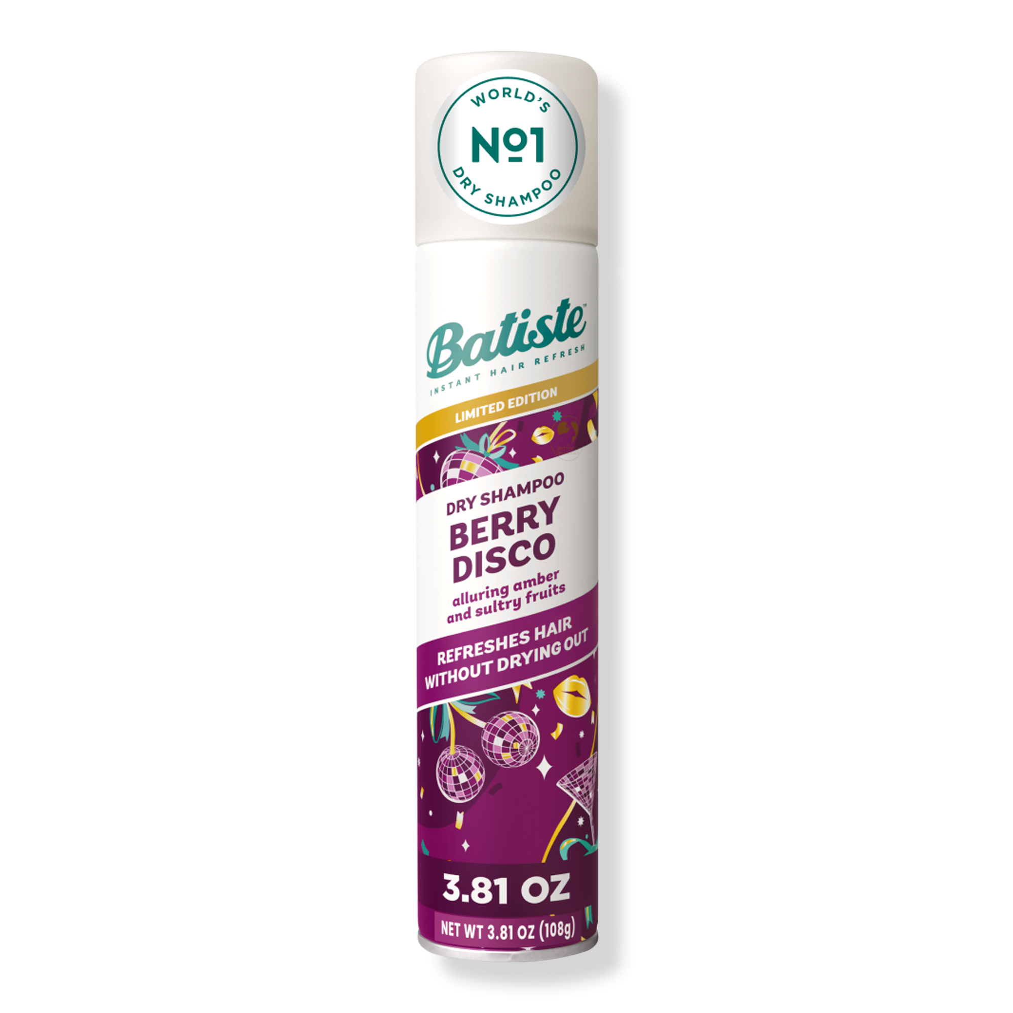 Batiste Berry Disco Dry Shampoo #1