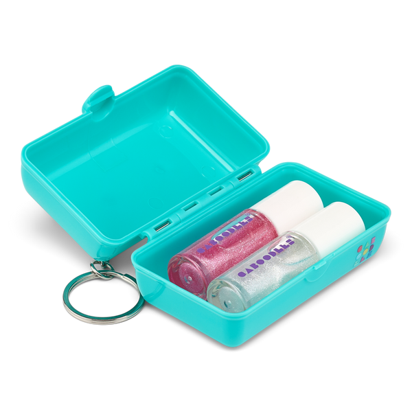 Caboodles Mini On-The-Go Girl Keychain with Lip Gloss #3