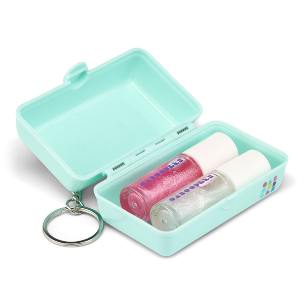 Caboodles Mini On-The-Go Girl Keychain with Lip Gloss #4