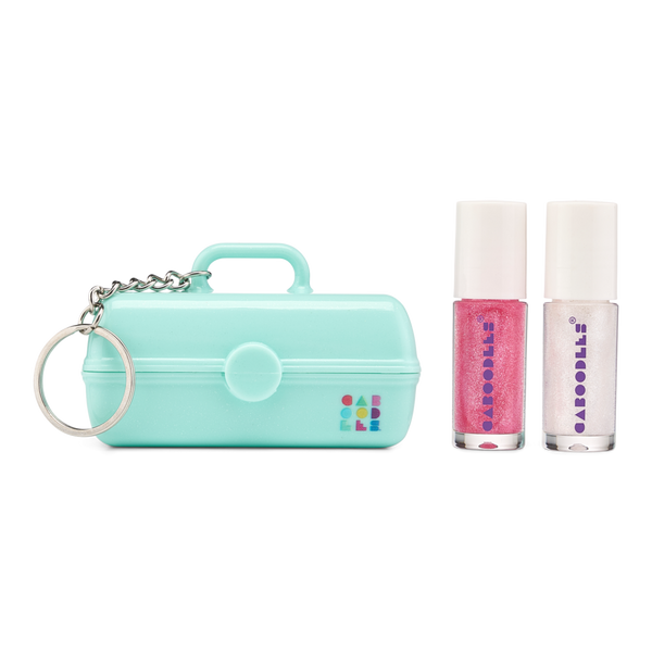 Caboodles Mini On-The-Go Girl Keychain with Lip Gloss #5