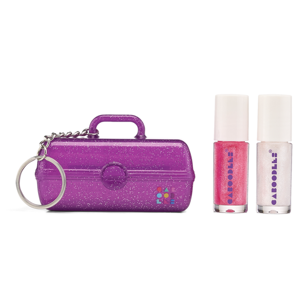 Caboodles Mini On-The-Go Girl Keychain with Lip Gloss #5