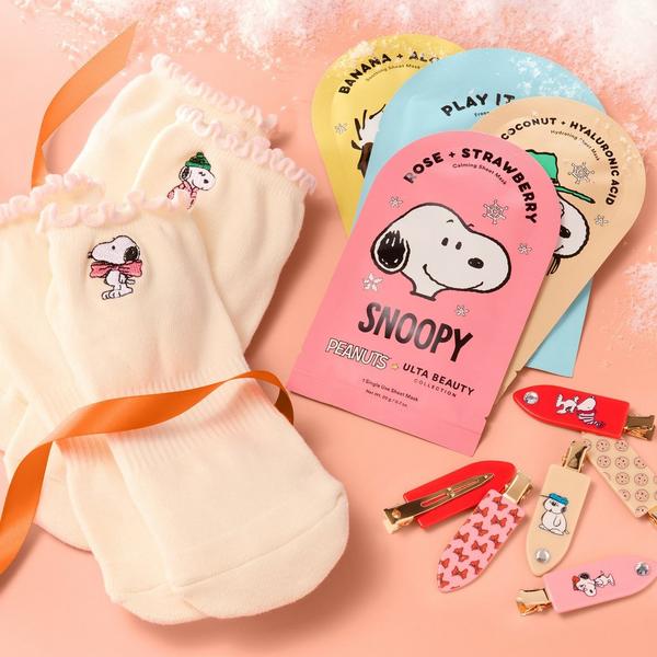ULTA Beauty Collection Peanuts x UBC No Silent Nights Creaseless Clips Set #3