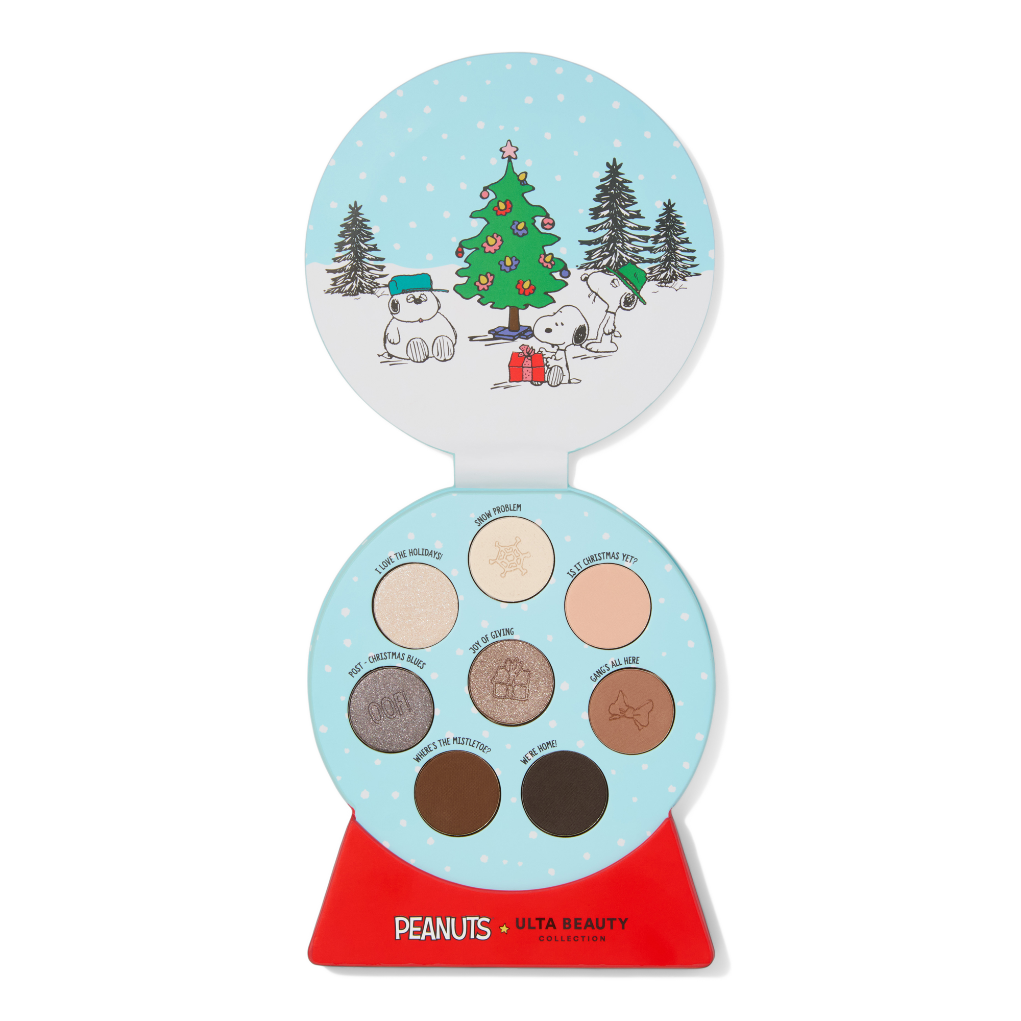 Палетка теней для век Ulta Beauty Collection Peanuts x UBC Home for the Holidays — фото 2