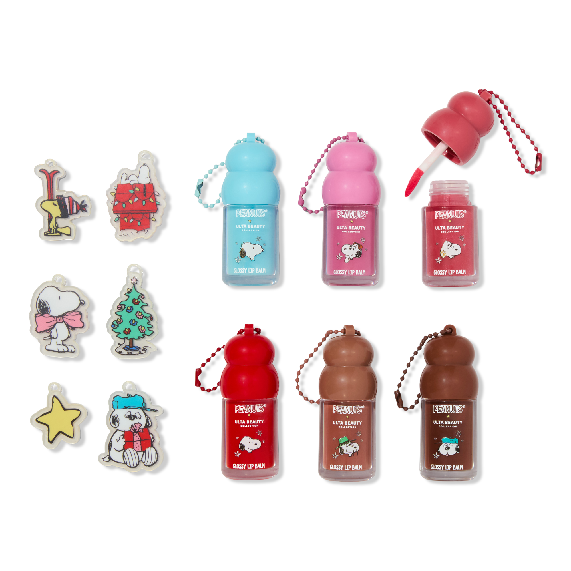 Набор глянцевых бальзамов для губ Ulta Beauty Collection Peanuts x UBC Snowed In — фото 1