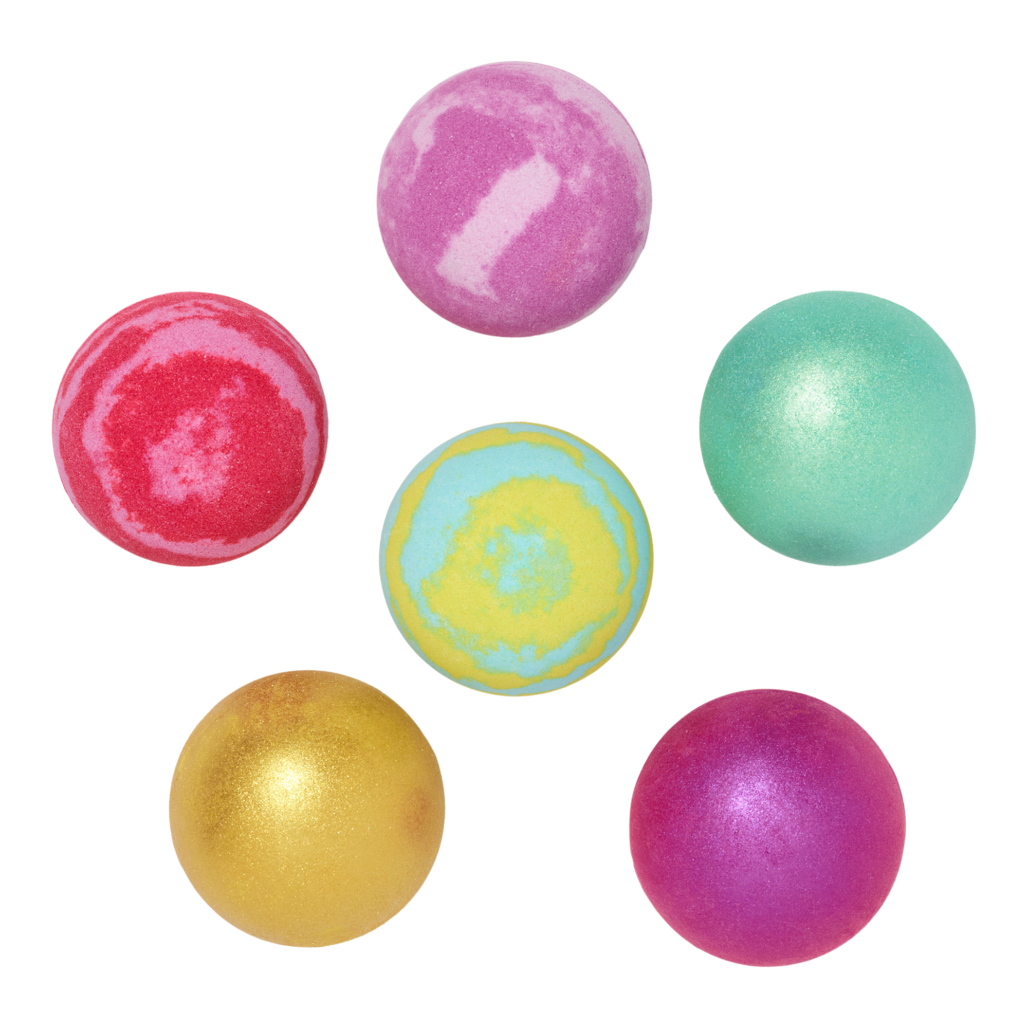 Набор бомбочек для ванны JoyBright by Ulta Beauty 6 Days of Bath Bombs, 6 шт — фото 2