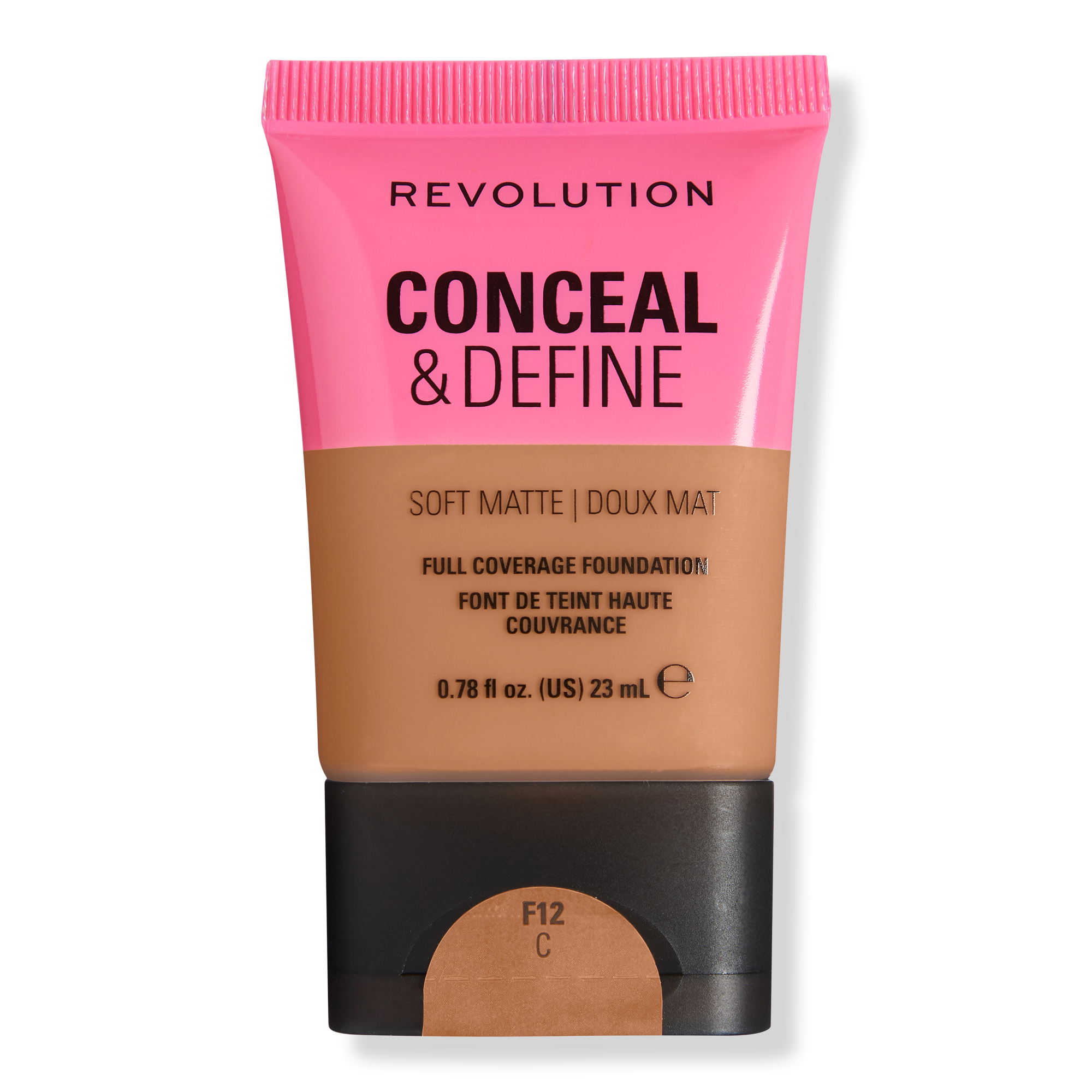 Revolution Beauty Conceal & Define Soft Matte Full Coverage Foundation #1