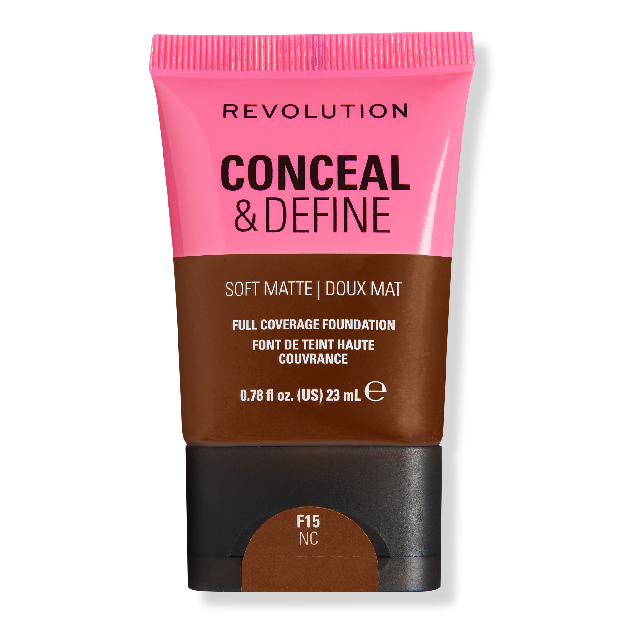 Revolution Beauty Conceal & Define Soft Matte Full Coverage Foundation #1