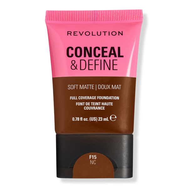 Revolution Beauty Conceal & Define Soft Matte Full Coverage Foundation #1