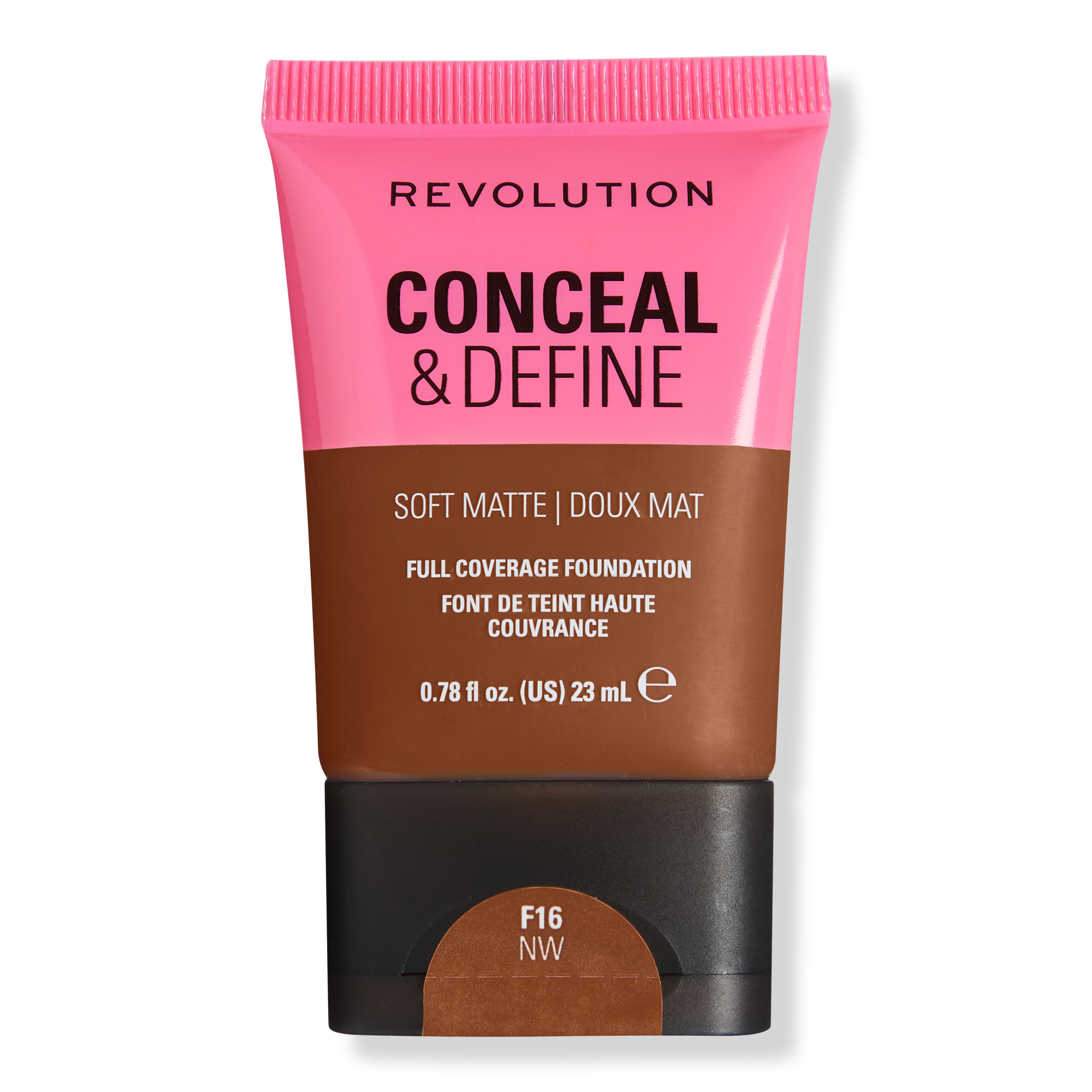 Revolution Beauty Conceal & Define Soft Matte Full Coverage Foundation #1