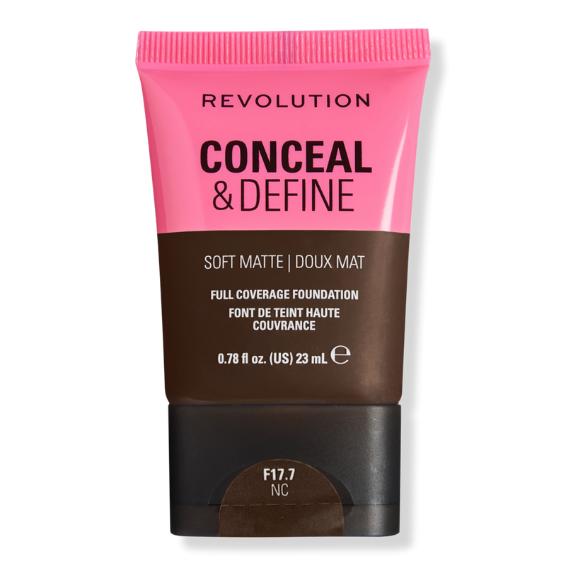 Revolution Beauty - F17.7NC Conceal & Define Soft Matte Full