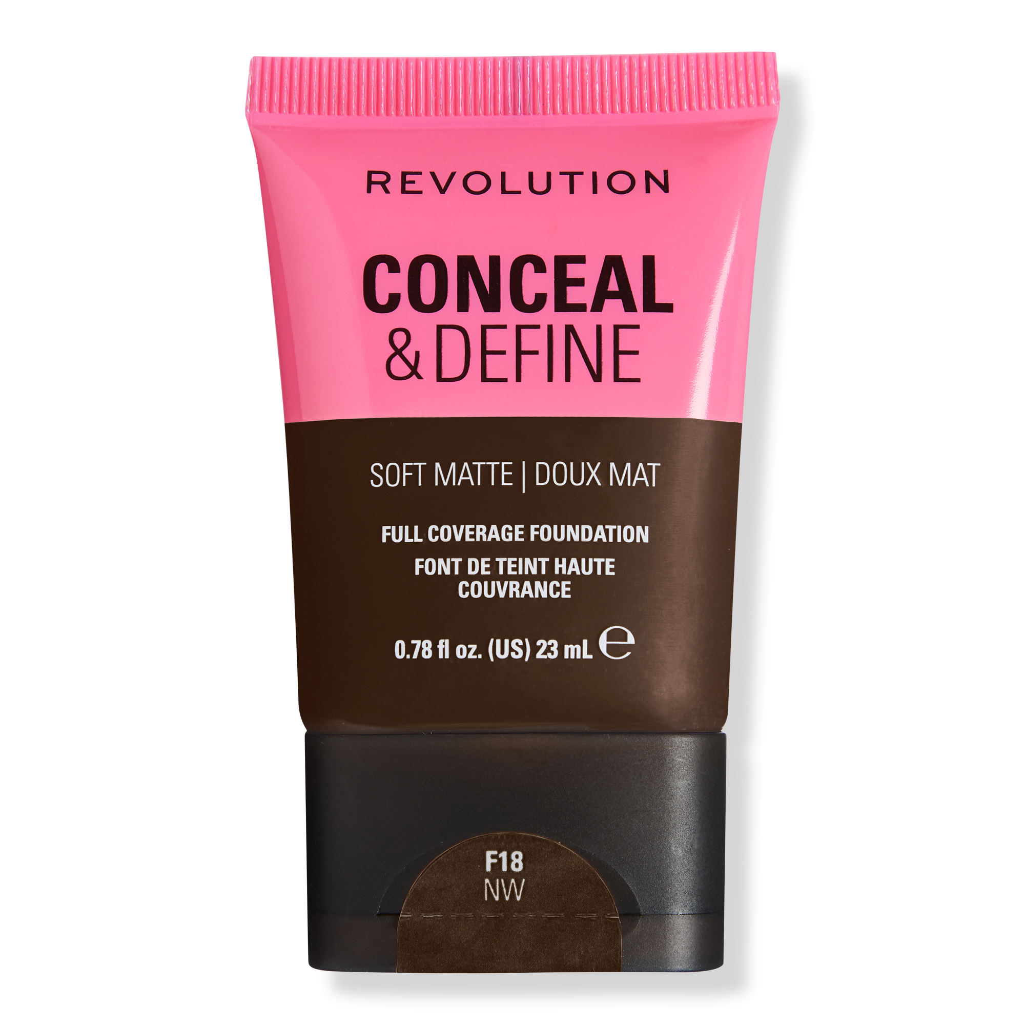 Revolution Beauty Conceal & Define Soft Matte Full Coverage Foundation #1