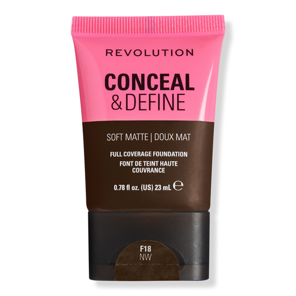 Revolution Beauty Conceal & Define Soft Matte Full Coverage Foundation #1