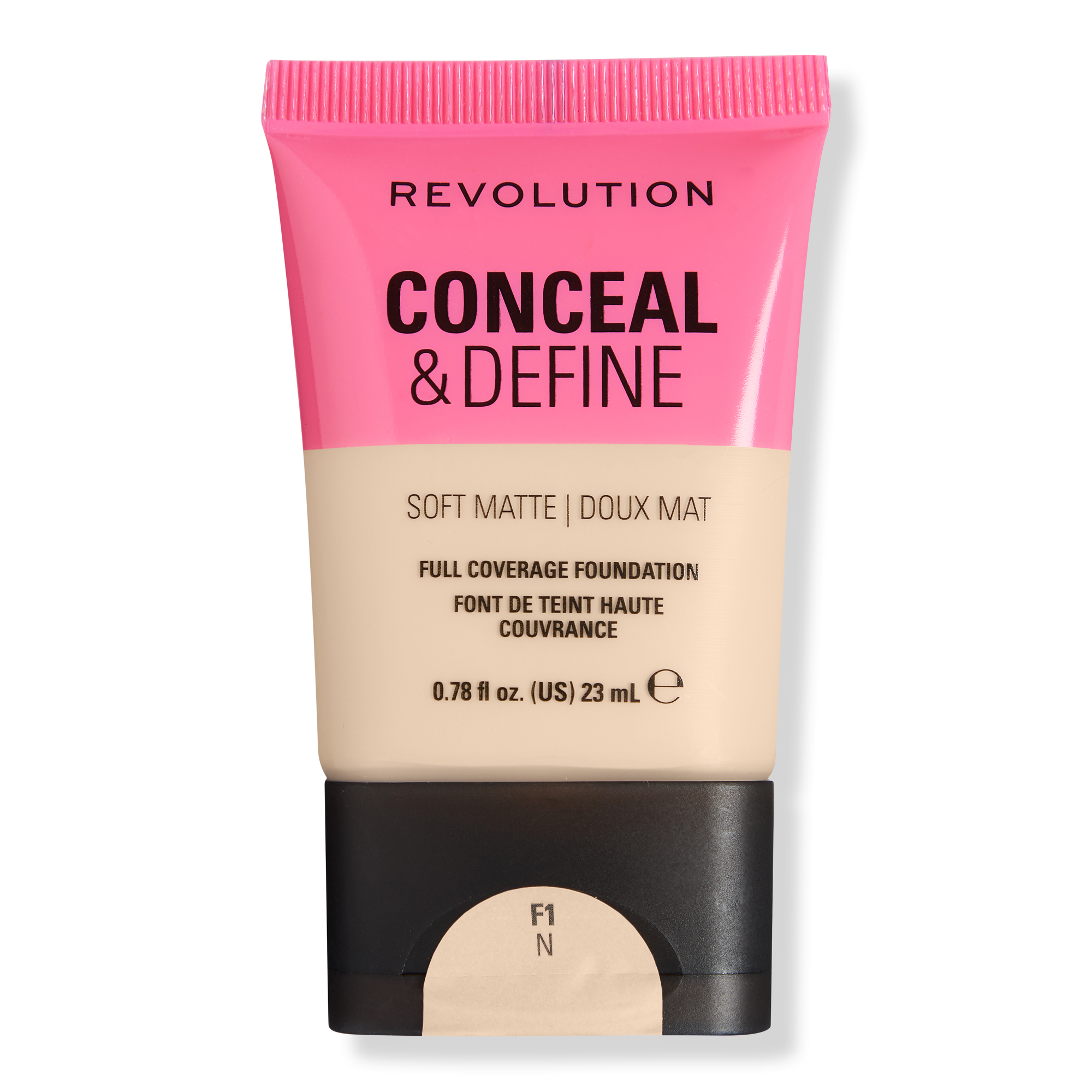 Revolution Beauty Conceal & Define Soft Matte Full Coverage Foundation #1