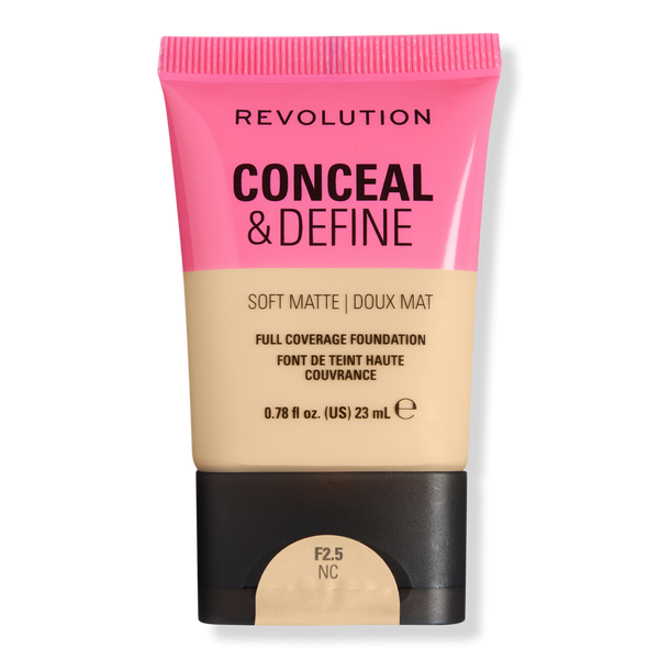 Revolution Beauty Conceal & Define Soft Matte Full Coverage Foundation #1