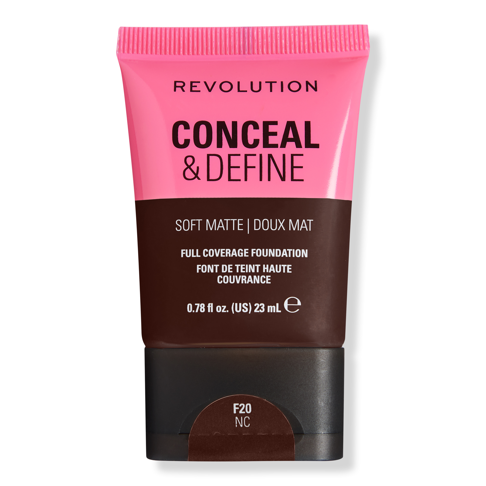 Revolution Beauty Conceal & Define Soft Matte Full Coverage Foundation #1