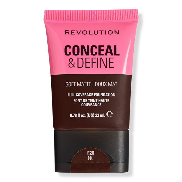 Revolution Beauty Conceal & Define Soft Matte Full Coverage Foundation #1