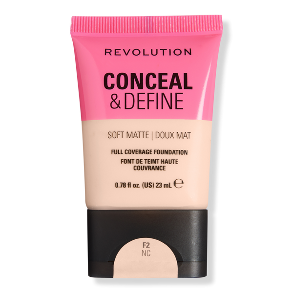 Revolution Beauty Conceal & Define Soft Matte Full Coverage Foundation #1