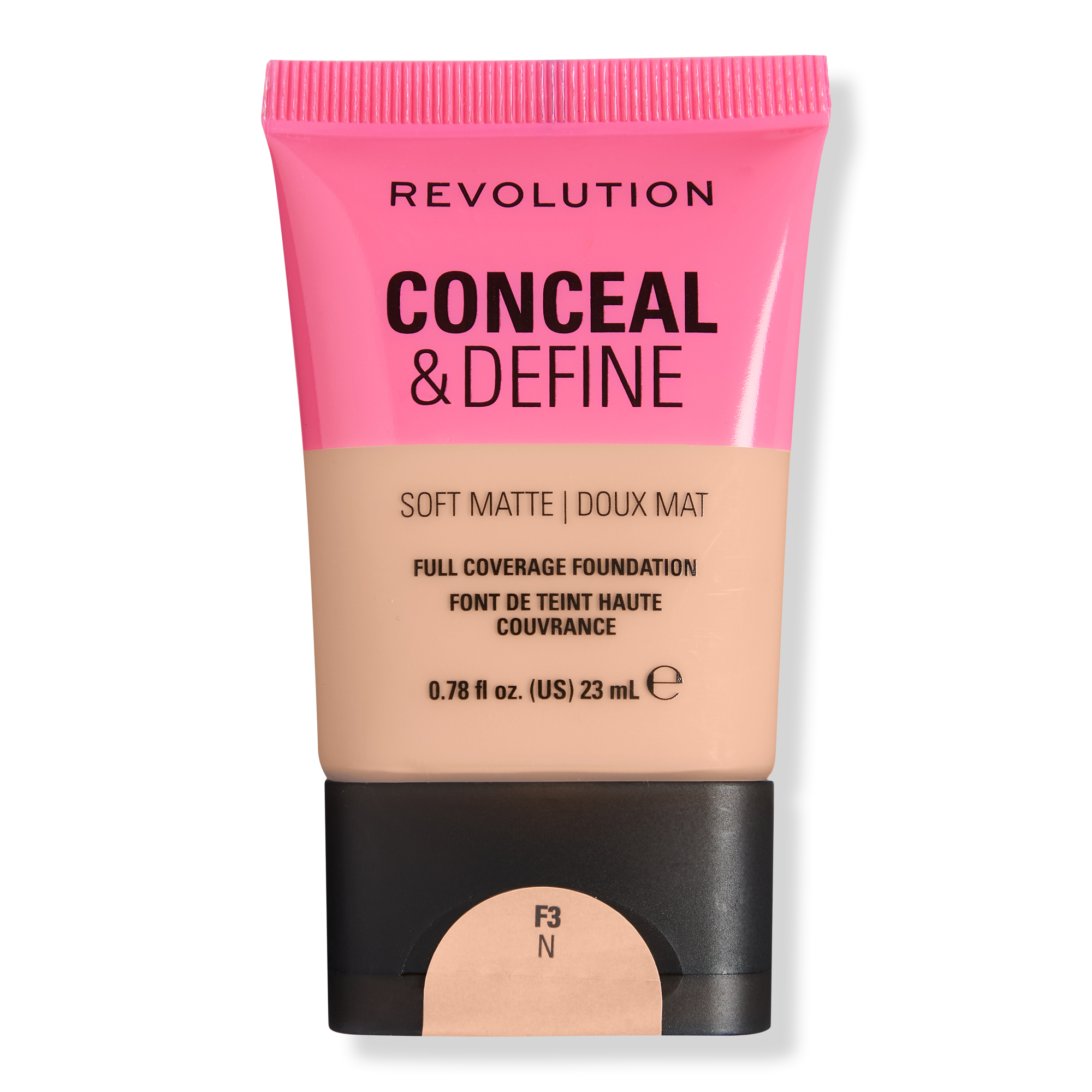 Revolution Beauty Conceal & Define Soft Matte Full Coverage Foundation #1